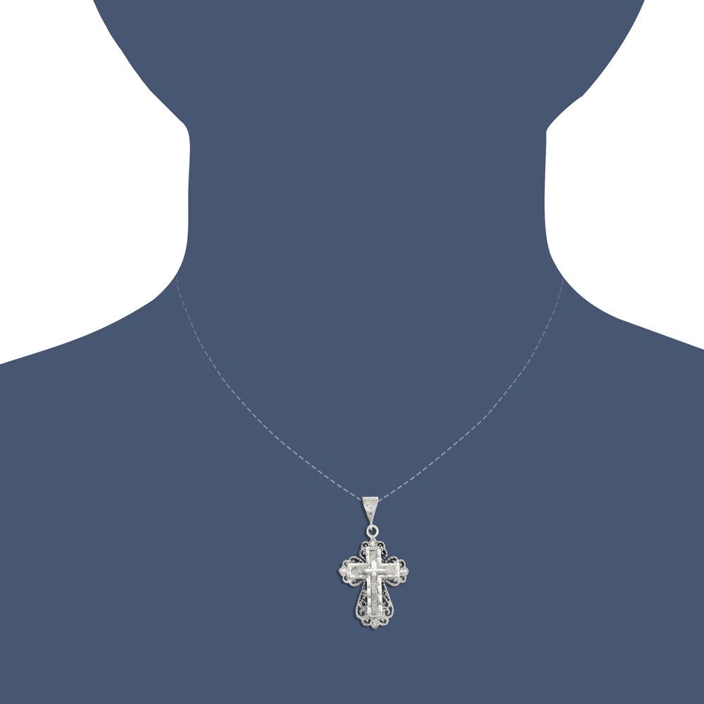 Sterling Silver Cross Pendant