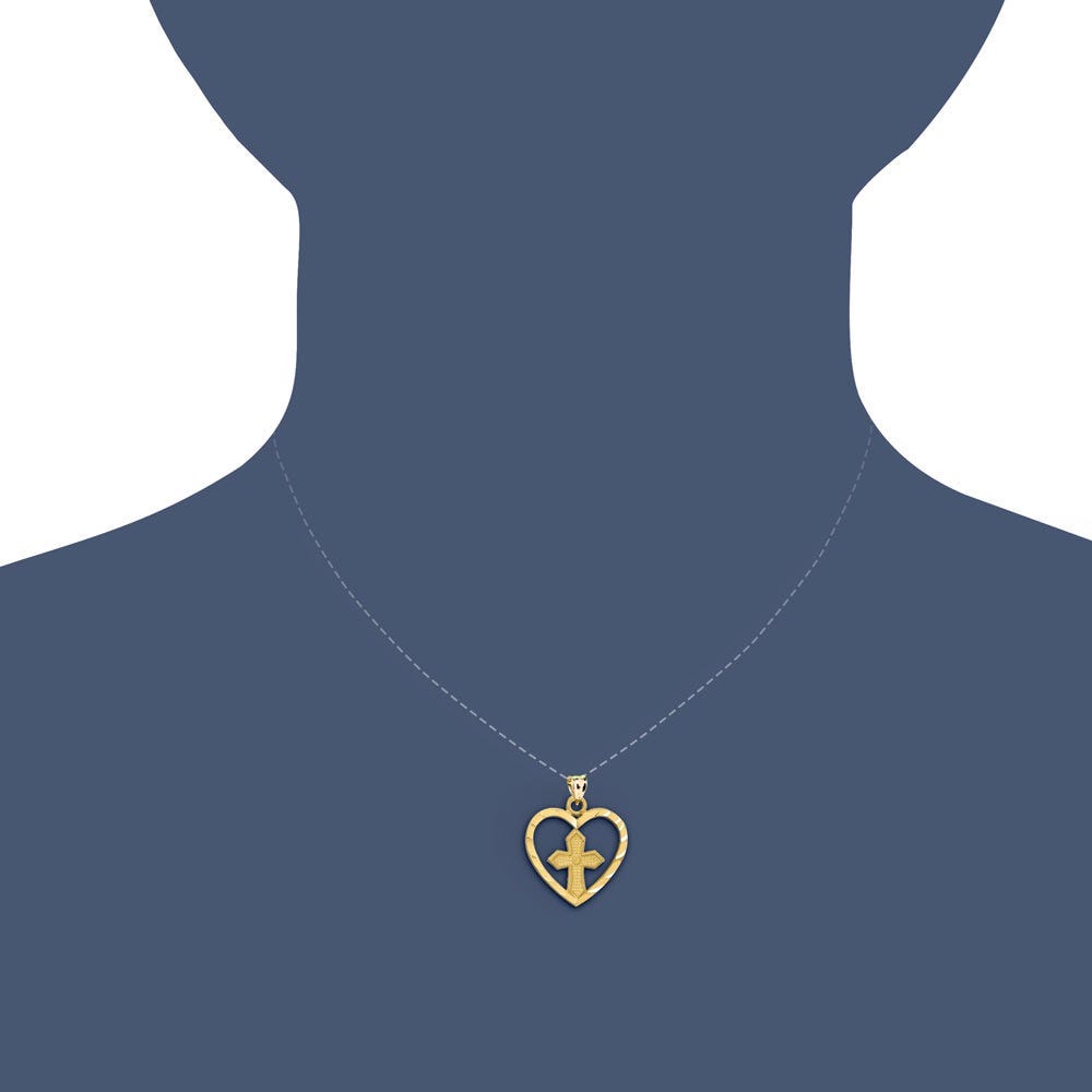 10k Cross Charm