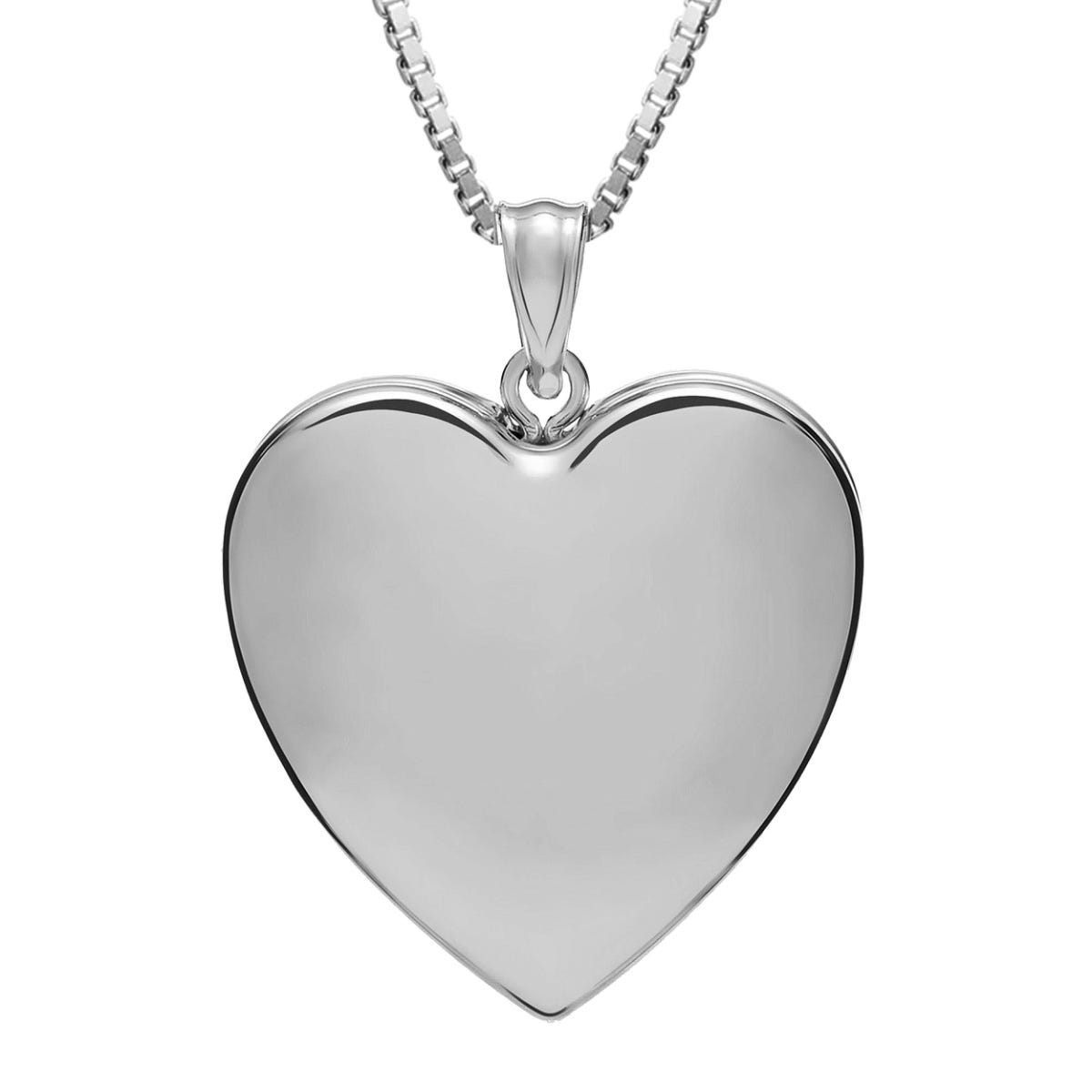 Build Your Own Sterling Silver 2-Picture Heart Locket