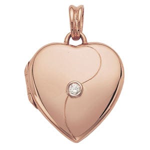 Victor Mayer 18K Gold Diamond Locket