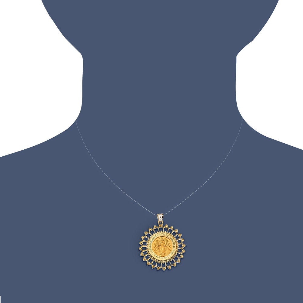 14K Gold Miraculous Medal