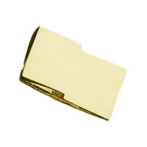 14K Gold Women's 2 Square Signet Ring