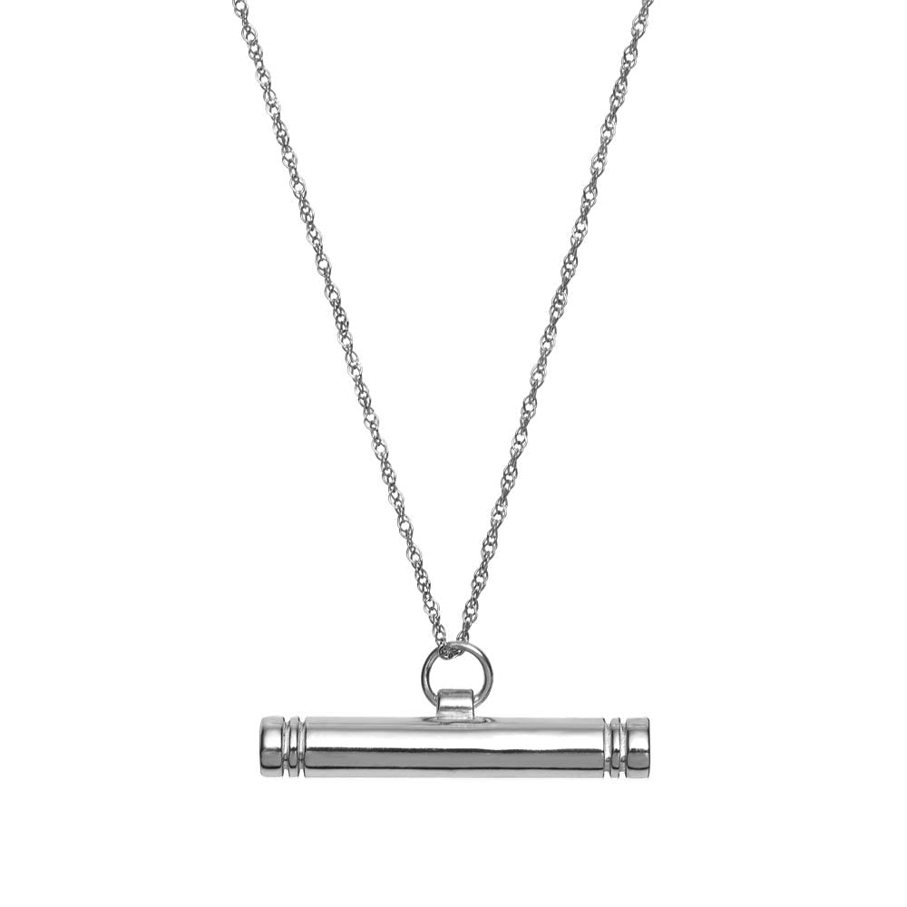 Personalized Horizontal T-Bar Name Necklace w/ Chain