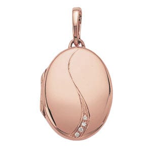 Victor Mayer 18K Gold Diamond Locket