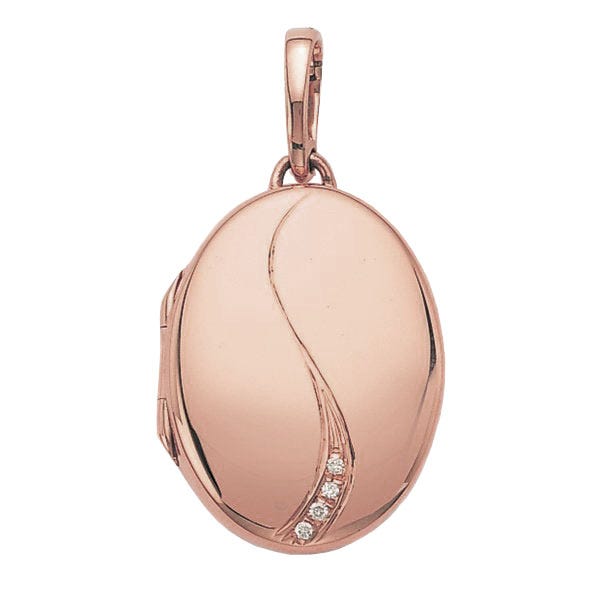 Victor Mayer 18K Gold Diamond Locket