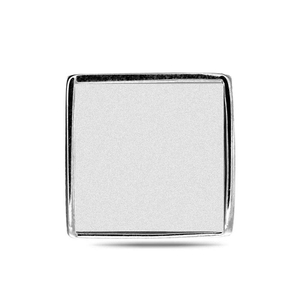 Additional Photo Engraved Square Charm