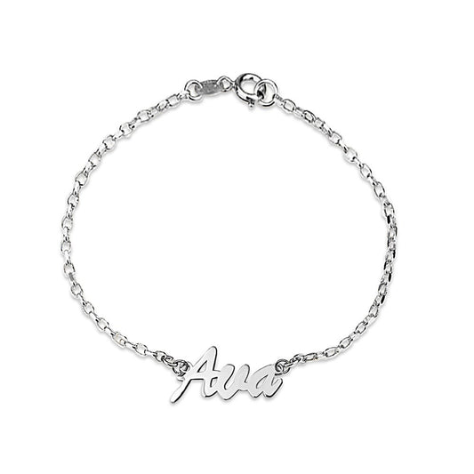 Exclusive Personalized Script Name Bracelet - Adjustable Size