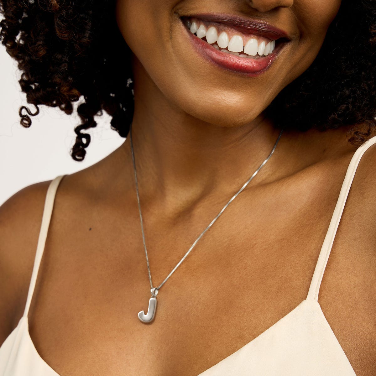 Bubble Initial Pendant