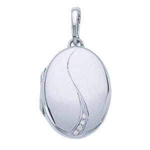 Victor Mayer 18K Gold Diamond Locket