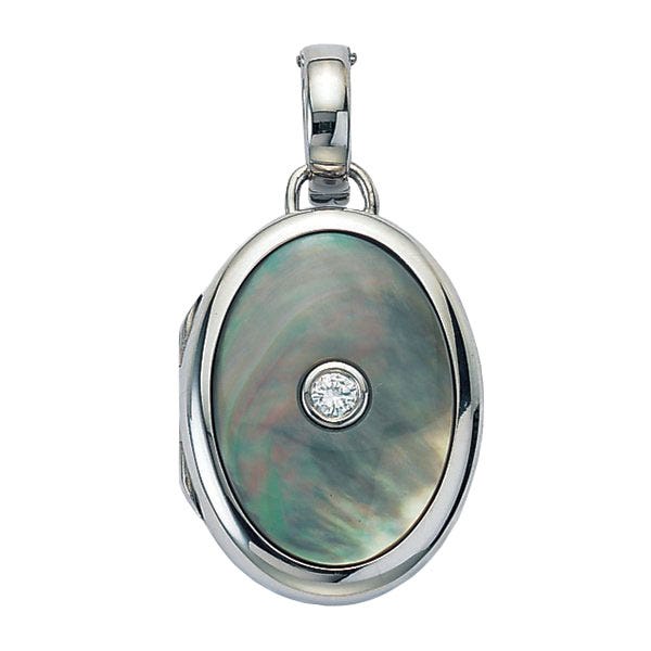 Victor Mayer 18K Gold Diamond Locket