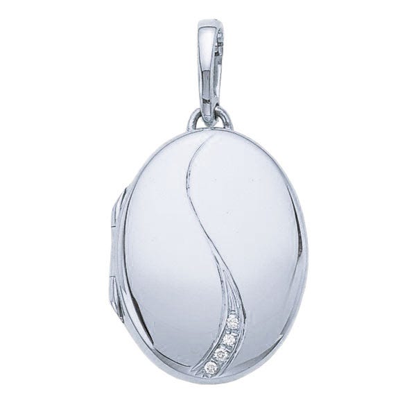 Victor Mayer 18K Gold Diamond Locket