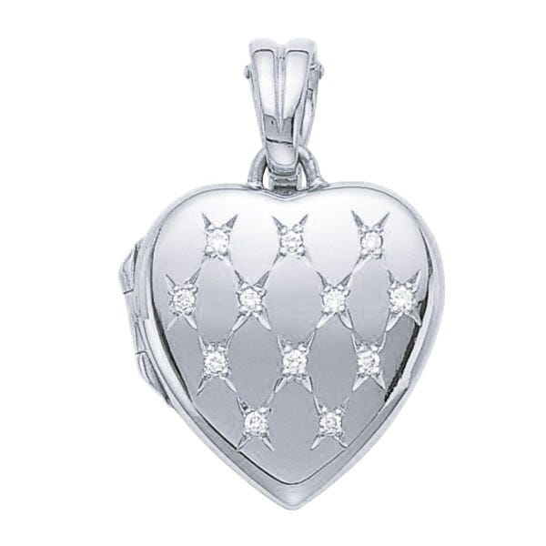 Victor Mayer 18K Gold Diamond Locket