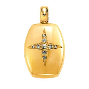Victor Mayer 18K Gold Diamond Locket