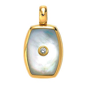 Victor Mayer 18K Gold Diamond Locket