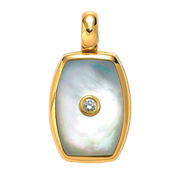 Victor Mayer 18K Gold Diamond Locket