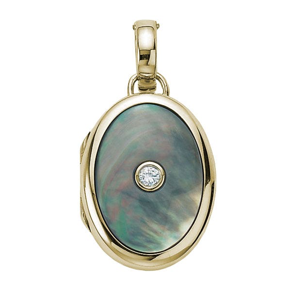 Victor Mayer 18K Gold Diamond Locket