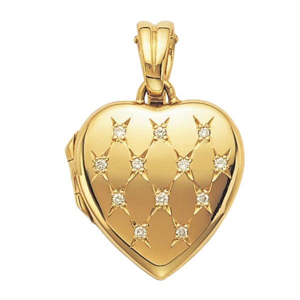 Victor Mayer 18K Gold Diamond Locket
