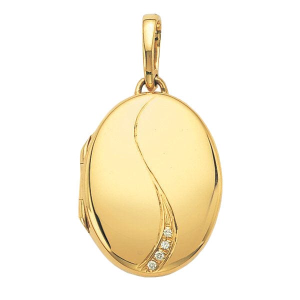 Victor Mayer 18K Gold Diamond Locket